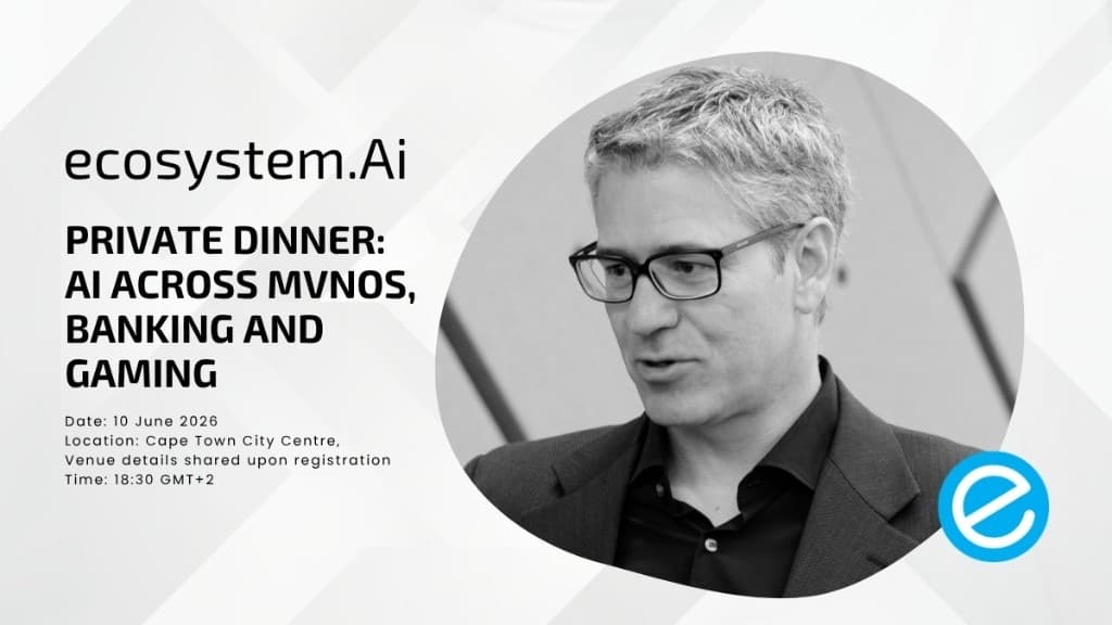 Private Dinner: AI Across MVNOs, Banking and Gaming poster