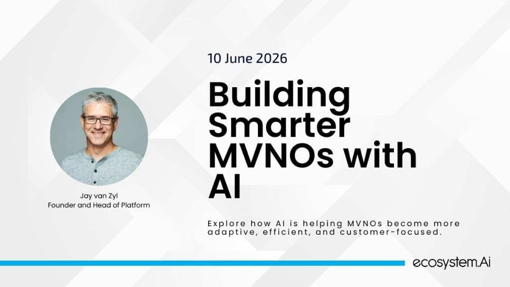 Building Smarter MVNOs with AI poster