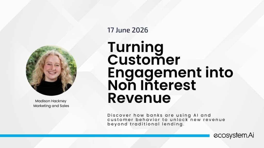 Turning Customer Interactions into Non Interest Revenue poster
