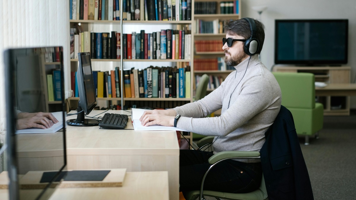 An interaction between humans and machines. Human language and machine language exist in closer proximity than ever.